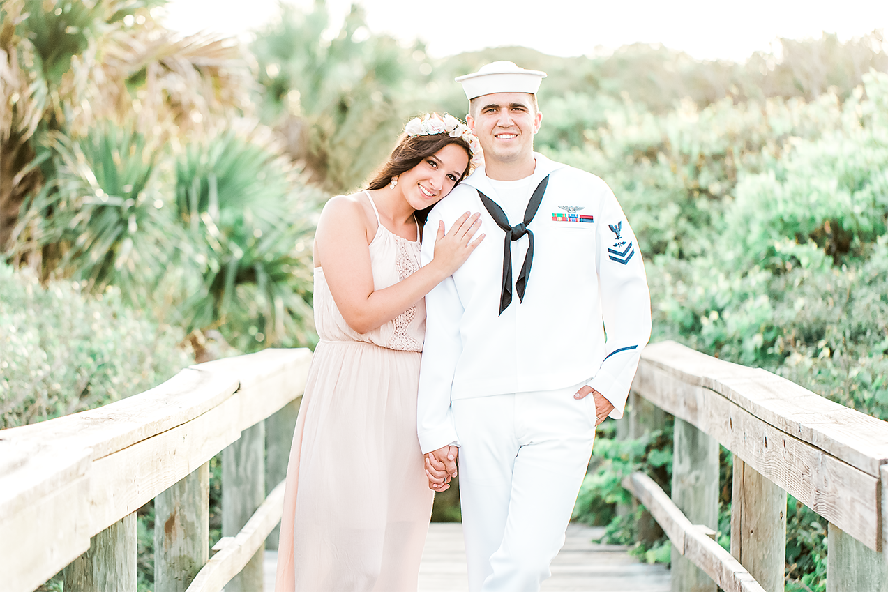 Engagement session in Hanna park, Jacksonville FL