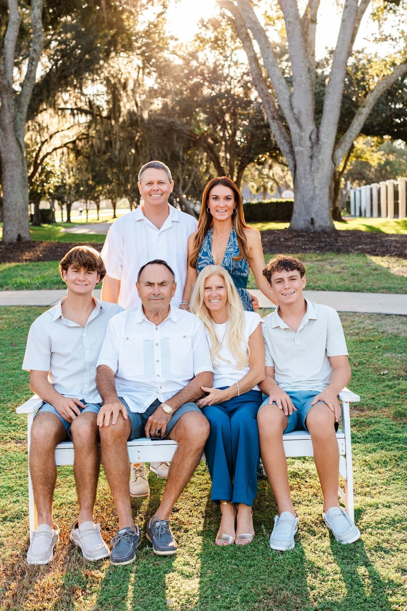 generational family pictures in Ponte Vedra fl with teenage children