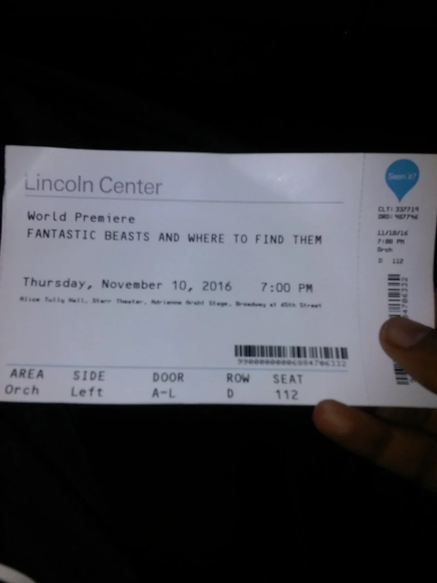  And my awesome ticket! 