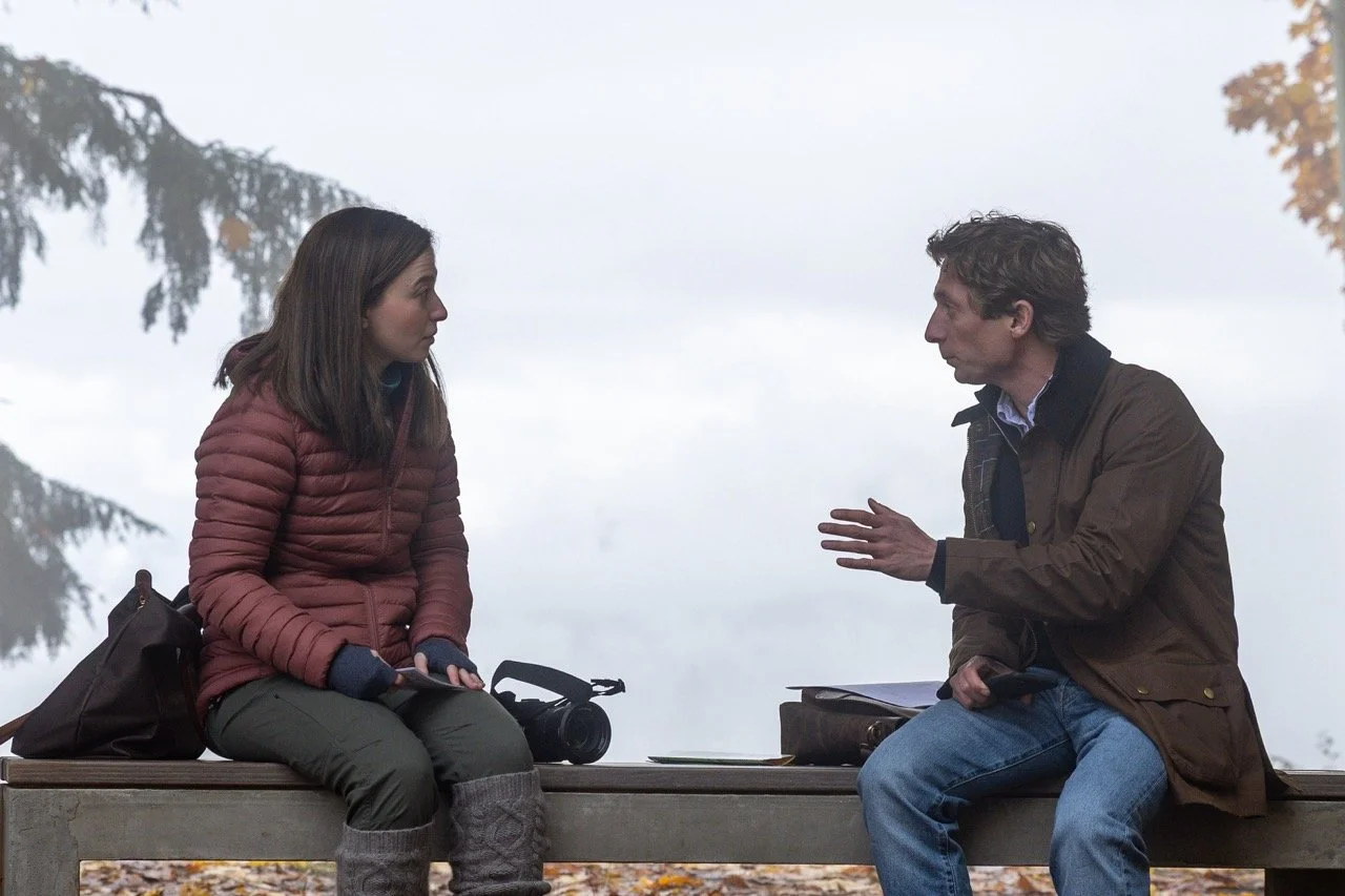 Mikey Madison, Jeremy Allen White in The Social Reckoning | Courtesy of SONY