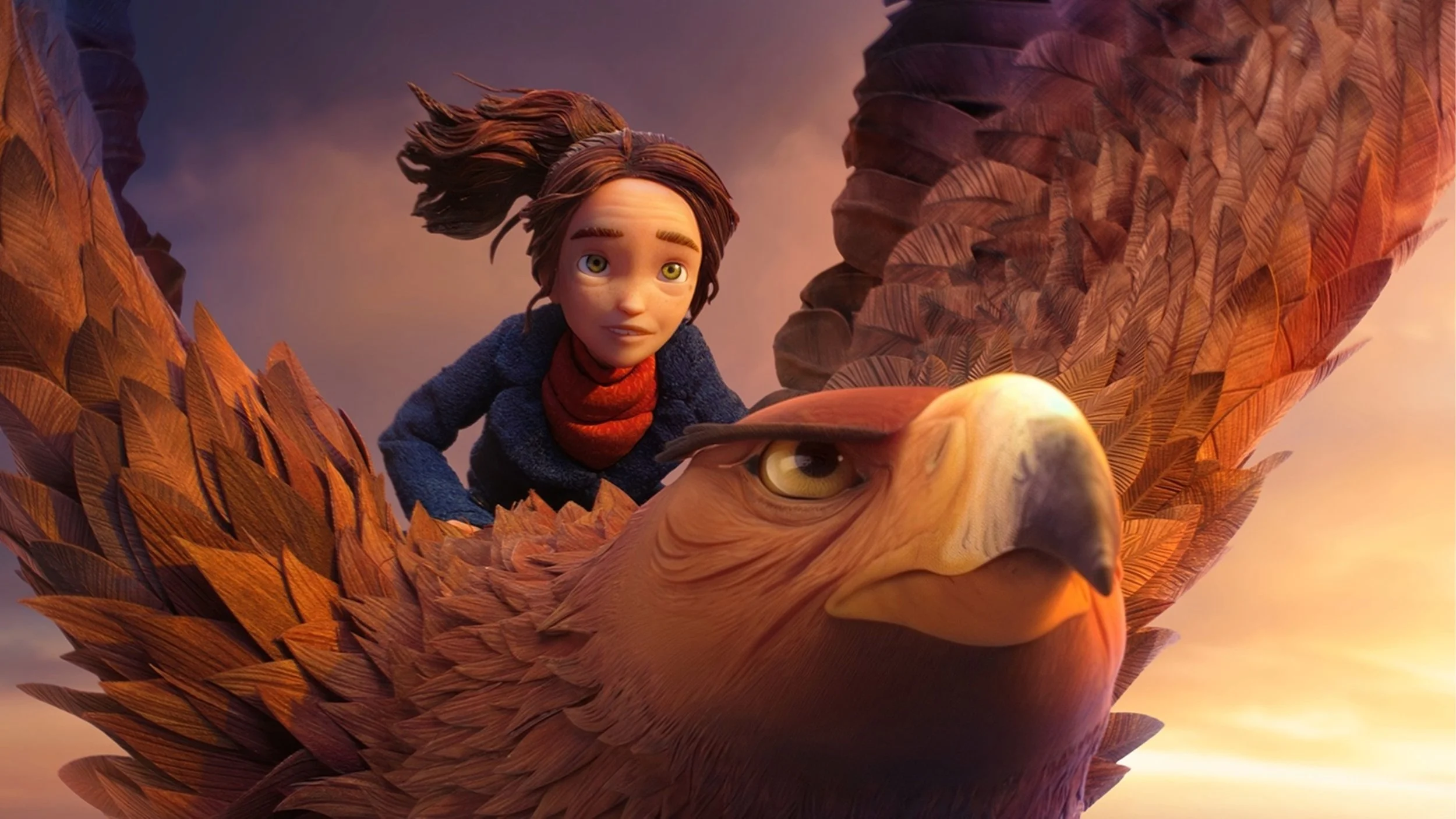 Peyton Elizabeth Lee as Prue McKeel and Angela Bassett as The General in LAIKA’s Wildwood | Courtesy of Laika