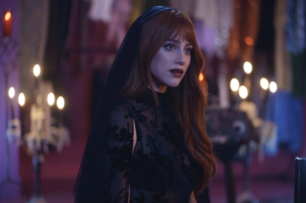 Lili Reinhart in Meredith Alloway’s FORBIDDEN FRUITS. Courtesy of Sabrina Lantos. An Independent Film Company and Shudder Release.