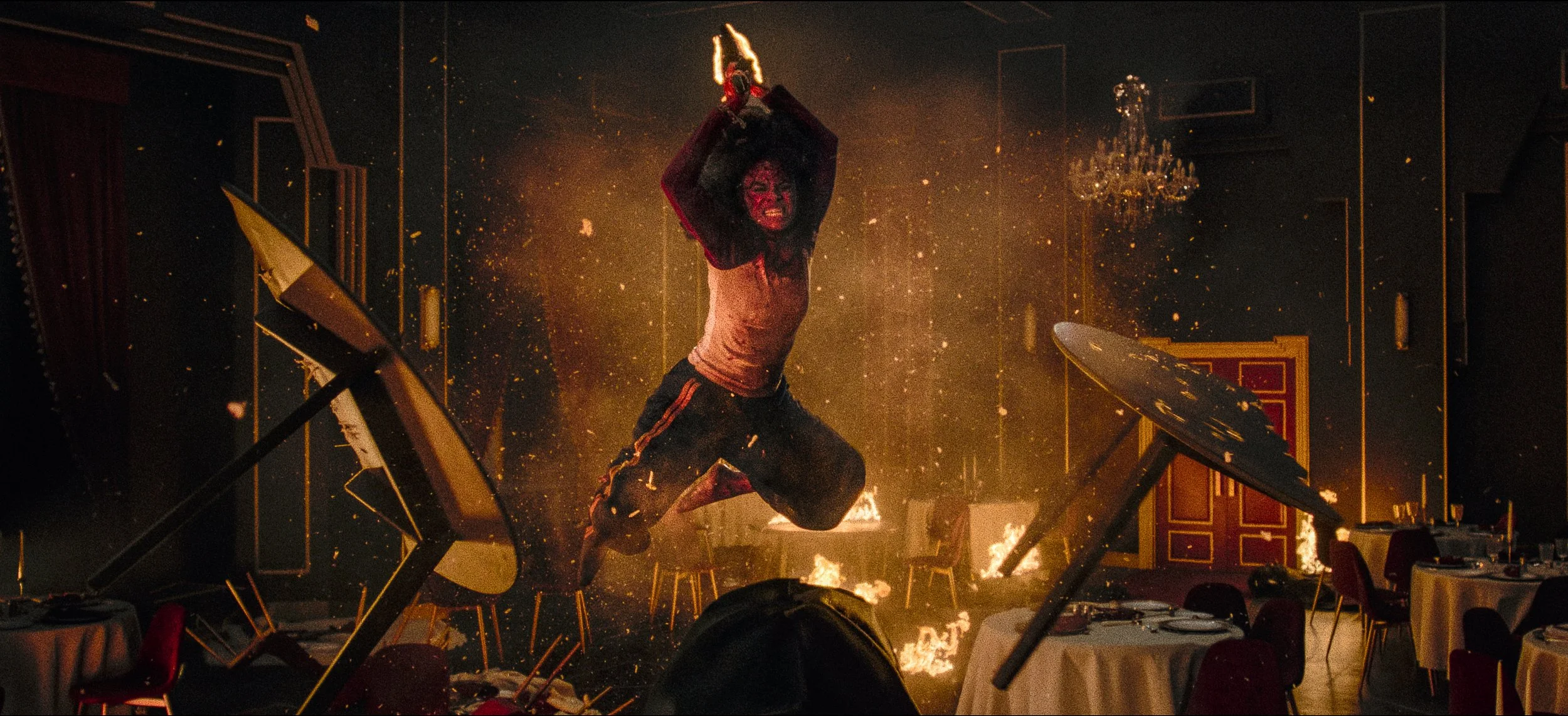 Caption: ZAZIE BEETZ as Asia in New Line Cinema/Nocturna’s “They Will Kill You,” a Warner Bros. Pictures release.