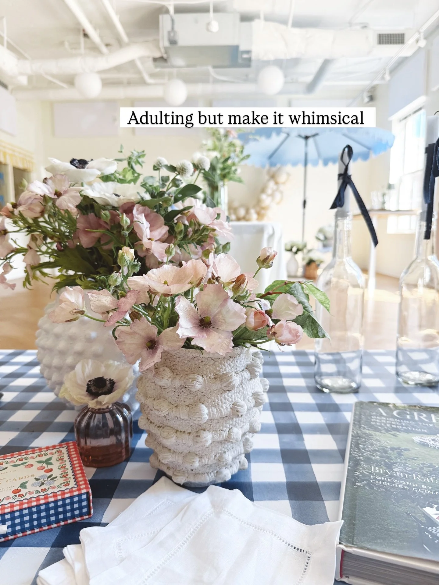 Adults deserve playful parties too ✨