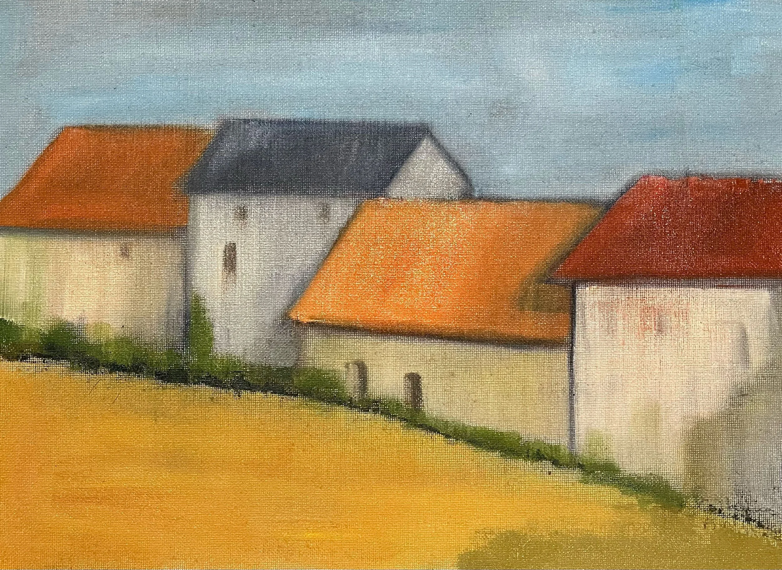 Le Saillant at sunset
