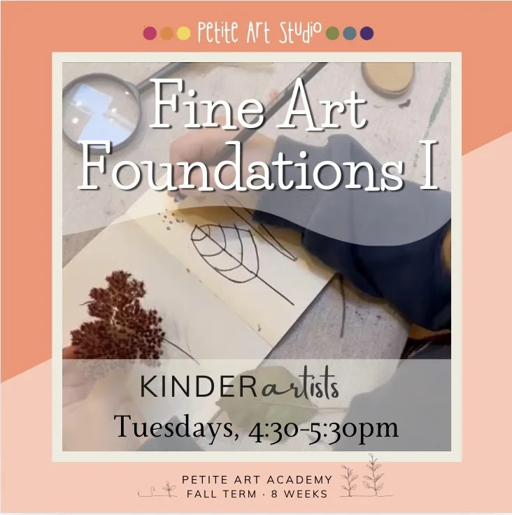 Fine Art Foundations I: Kinderartists