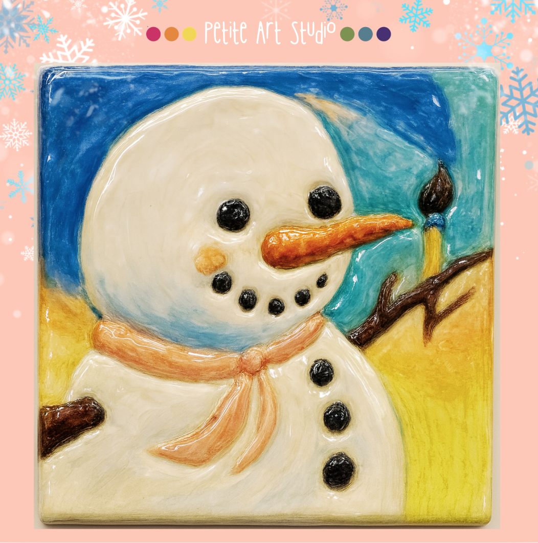 Winter Workshop: Painted Clay Canvas (Tuesday)