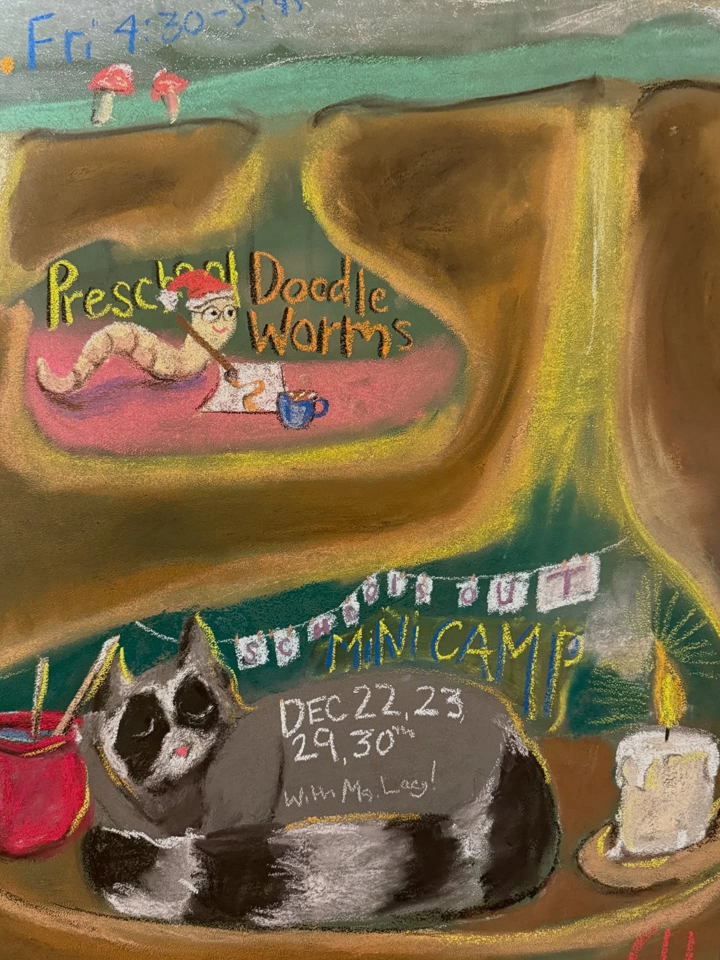 We have some spots open for your little artist in a few upcoming classes &amp; mini camps this month❄️

Preschool DoodleWorms on Saturdays from 9:30-10:30
Ms. Lacy&rsquo;s Mini Art Camp Dec 22nd, 23rd, 29th, and 30th

#westchesterart #westchesterkids