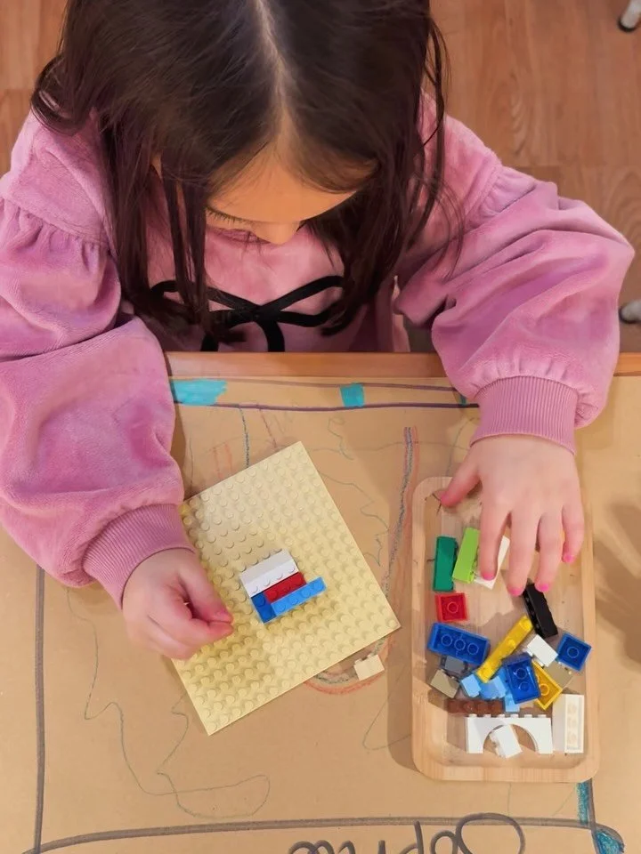 Using familiar materials in new ways with our Fine Art Foundations I sculptors.
How can an unconventional yet familiar material invite play and reflection for deeper thinking?

Full reflection is up on Substack.
petiteartstudio.substack.com

Legos ar