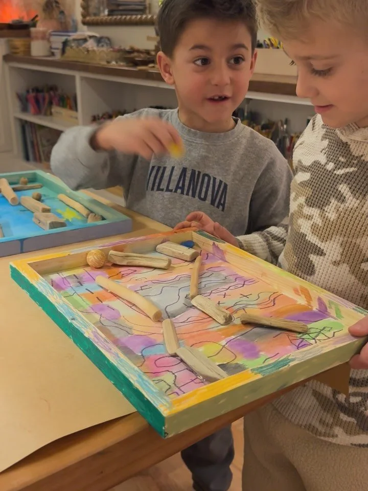 A project centered around PLAY! 

In Fine Art Foundations I, we created kinetic maze sculptures designed to be interacted with, tilted, tested, and played with again and again. Through play, artists experiment with and learn from unexpected outcomes.