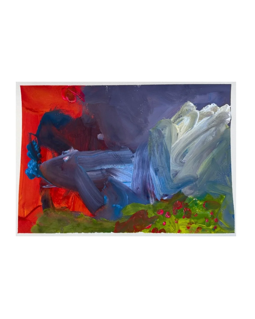 We were admiring these DoodleWorm color theory paintings and couldn&rsquo;t help but notice how naturally they echo the work of abstract painter Howard Hodgkin.

The instincts of a preschool artist aren&rsquo;t so far from the instincts of a master ☺