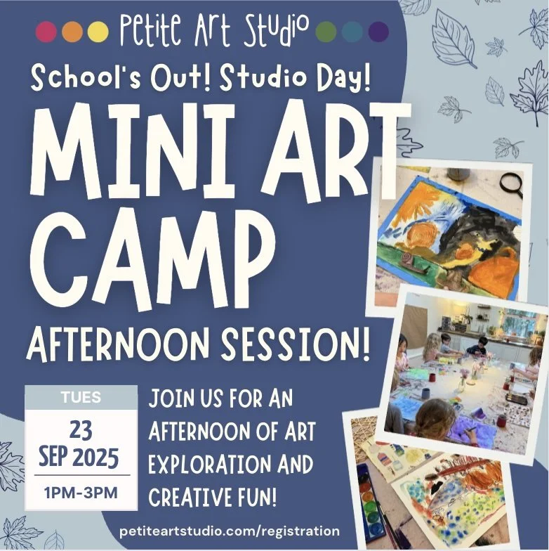 Sept. 23rd Mini Art Camp with Ms. Lacy!
