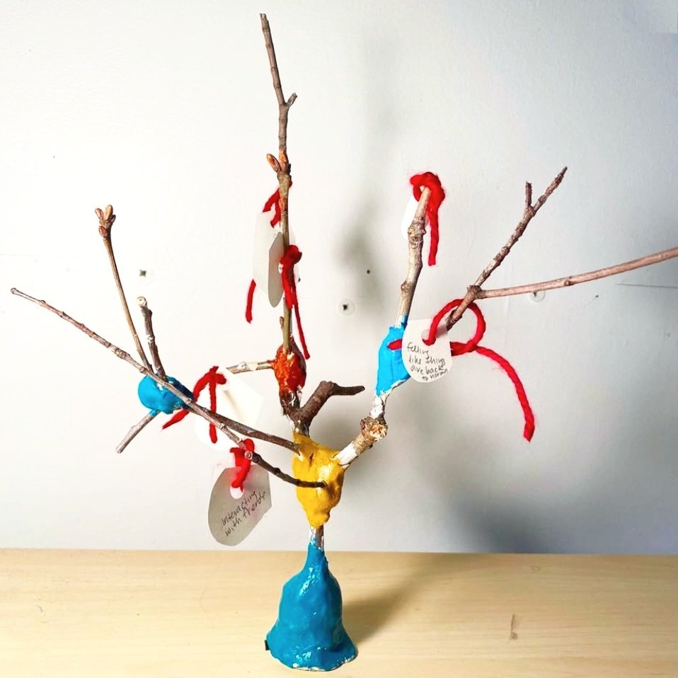New Year’s Wish Tree Sculptures