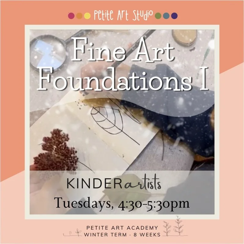 Fine Art Foundations I: Kinderartists