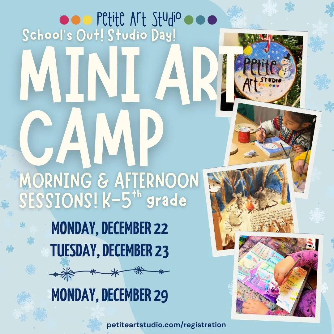 December 22nd Mini Art Camp with Ms. Lacy! 