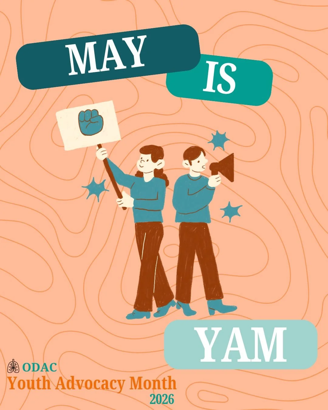 Youth Advocacy Month (YAM) if officially here!
We cannot wait to share everything we have planned for this month jam-packed with activities, online discussions, youth spotlights, and more!

#odac #odacus #youthadvocacy #youthadvocacymonth