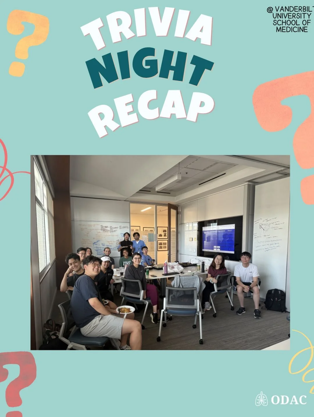ODAC at Vanderbilt University School of Medicine recently hosted a trivia night about organ donation and transplant health! Thank you to everyone who participated. If you&rsquo;re interested in bringing a trivia night for organ donation awareness at 