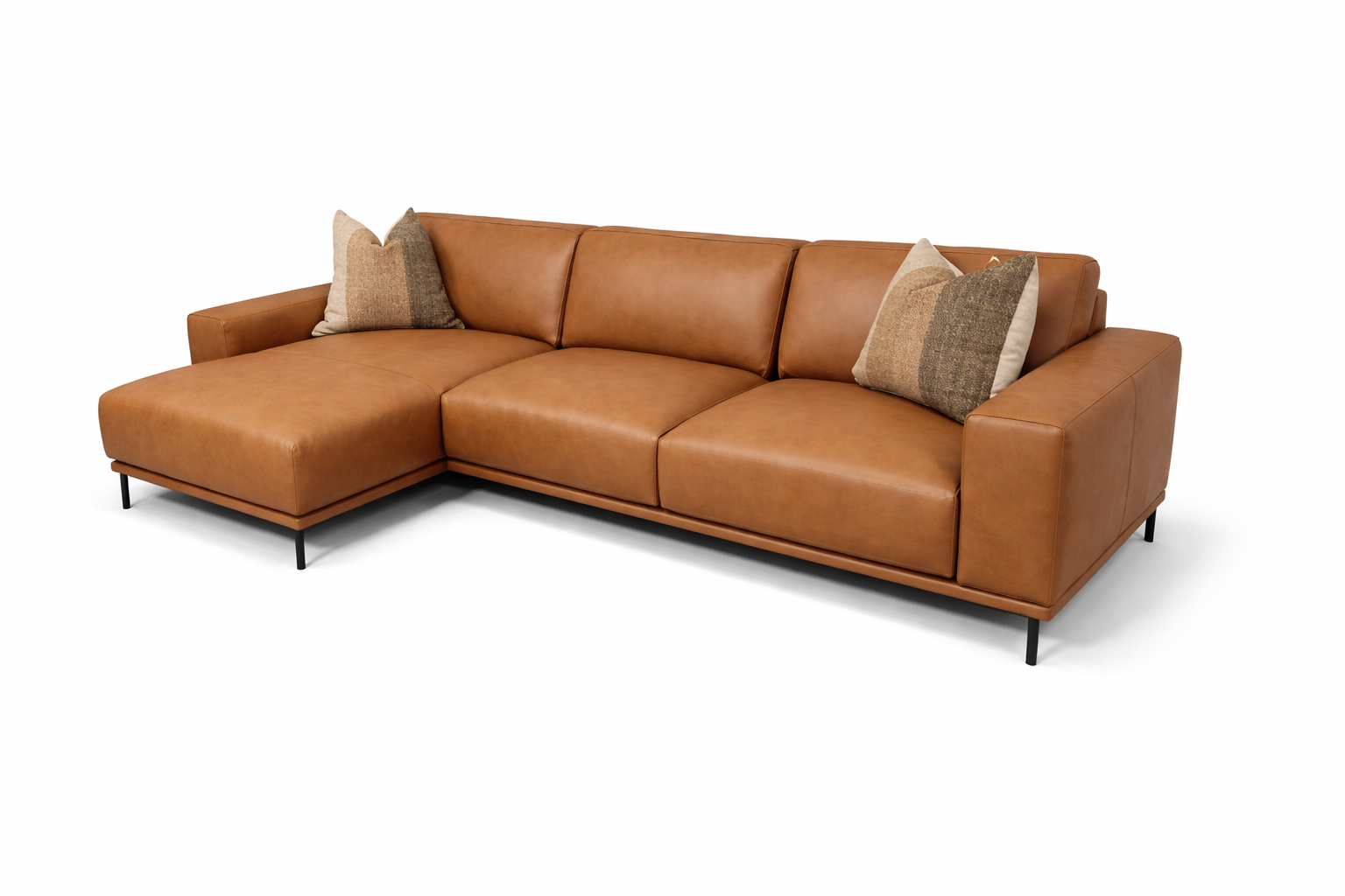 Leather L-Sectional $2,799