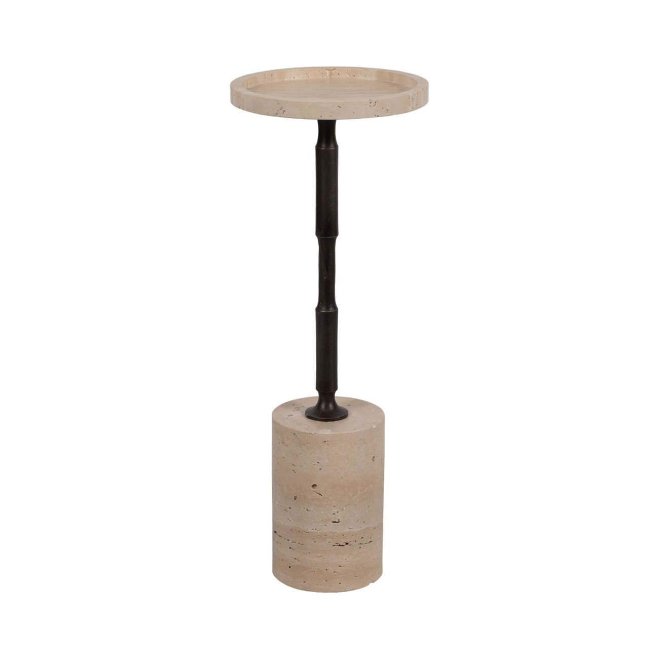 Comino Short Travertine Table $325