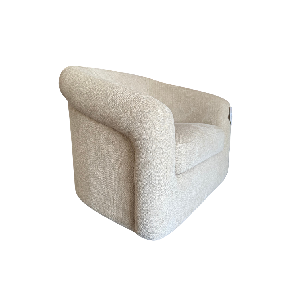 Modern Barrel Swivel Chair $689