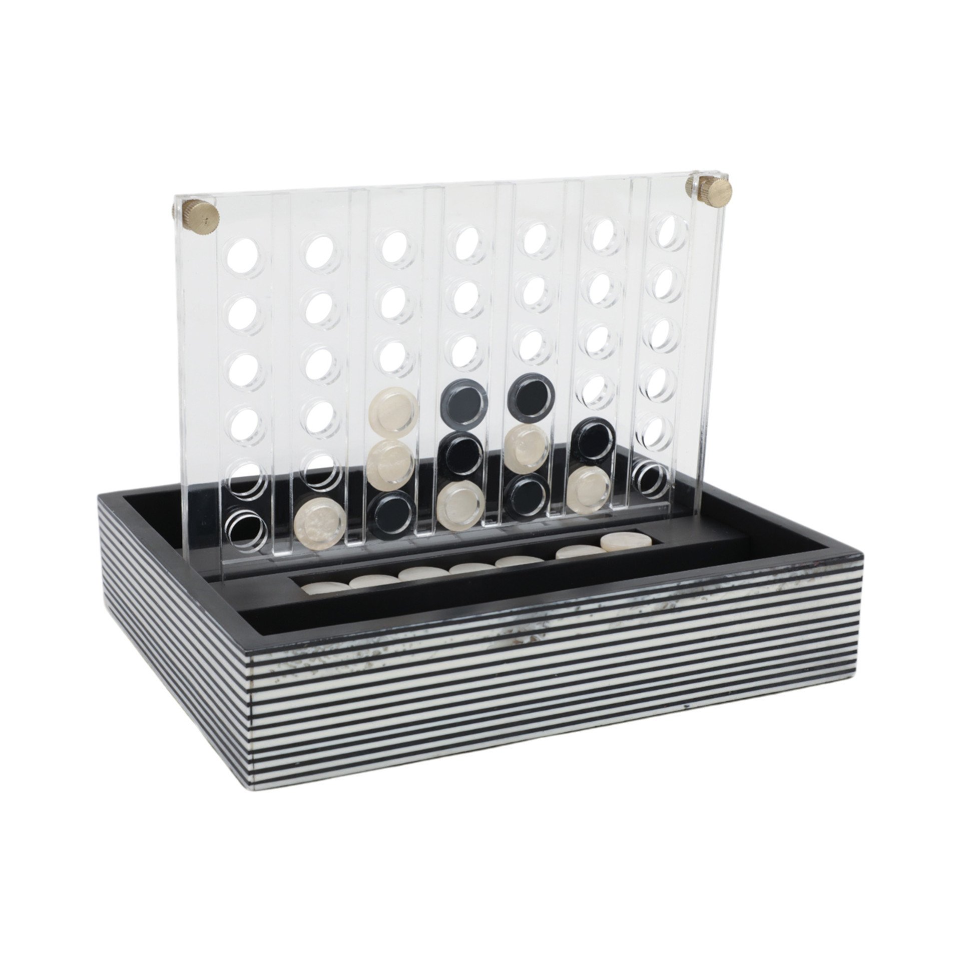 Oxford Black And White 4-in-a-row Game $139