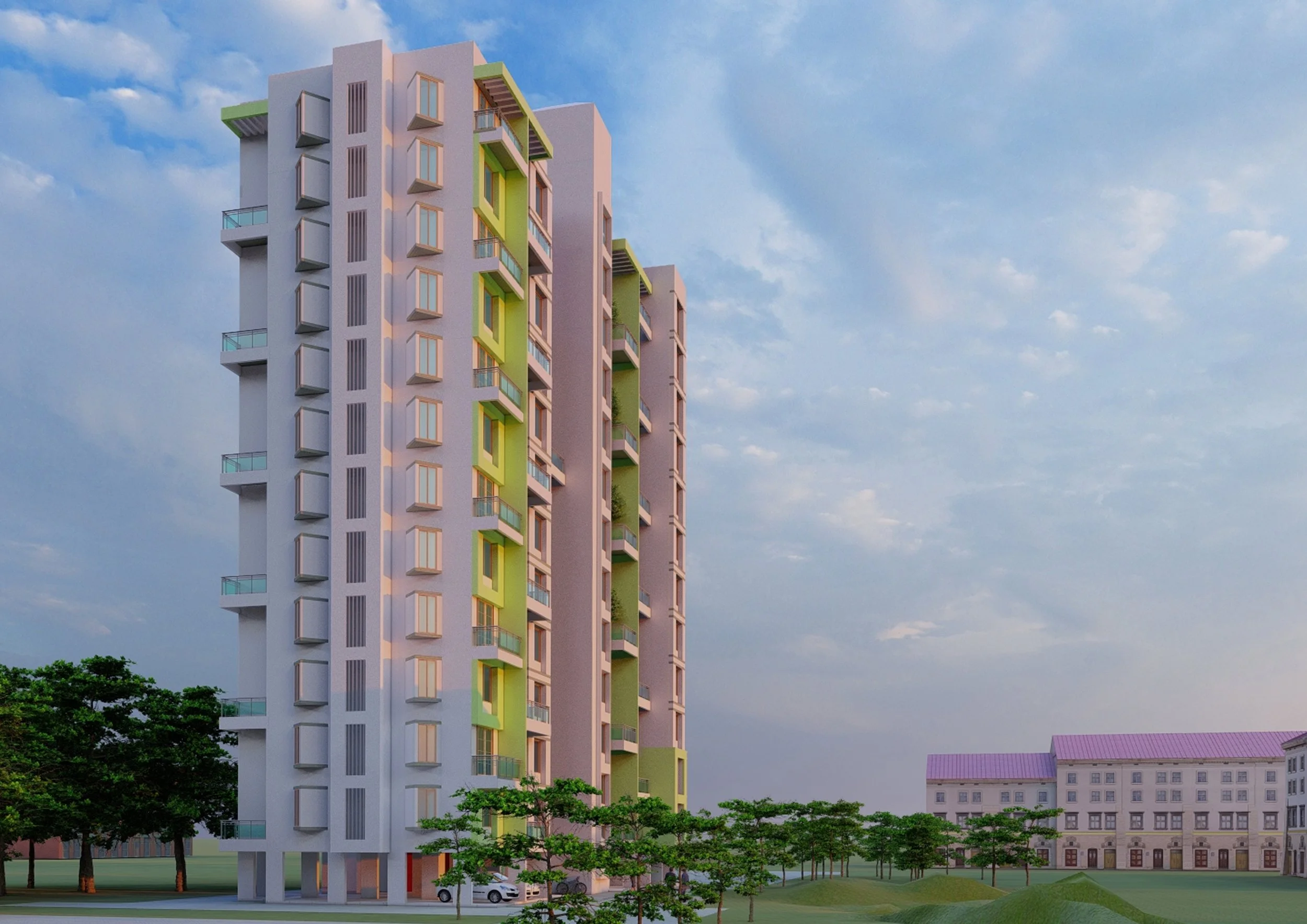 High-rise residence — RIZQ