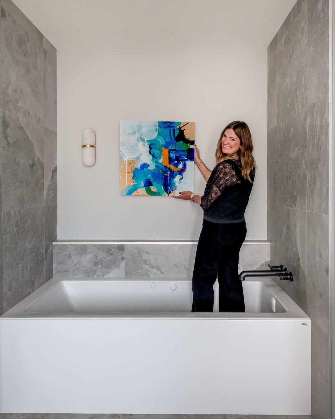 Happy Birthday to the woman behind the homes! 🎂

Sheena wears a lot of hats at Bella Vista: co-owner, home-building expert, design enthusiast, client cheerleader, problem solver and probably a few more we forgot to mention. 😉

Today, the only thing
