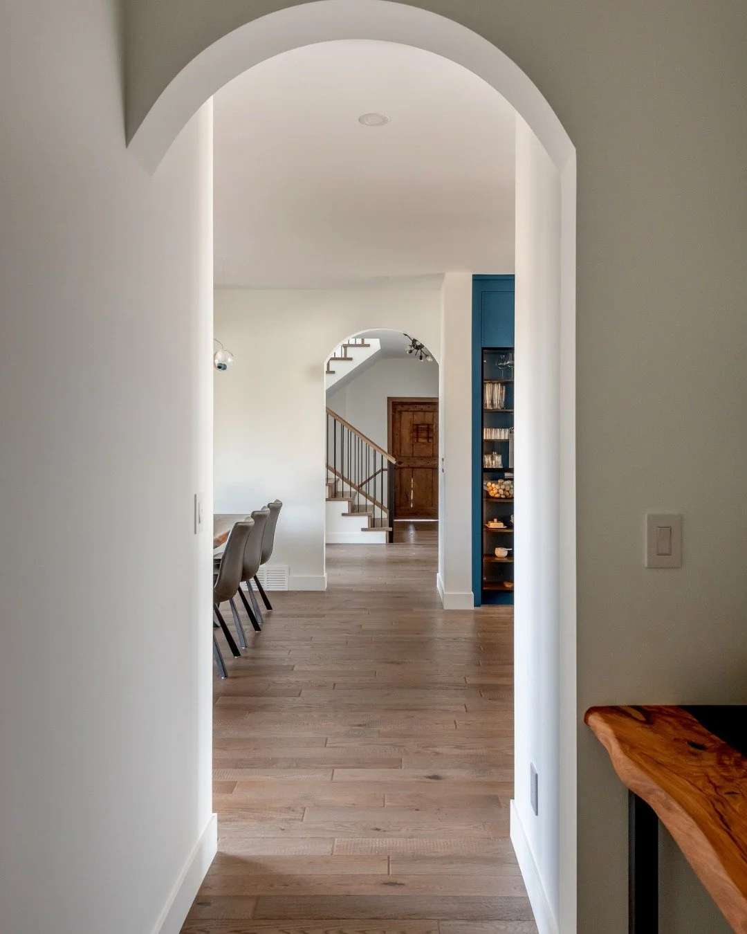 What you see through a hallway isn&rsquo;t by accident.

The way a room opens up, what catches your eye at the end of a hallway, the way an arch frames another space. It&rsquo;s all part of the plan.

These are the little design details that can be e