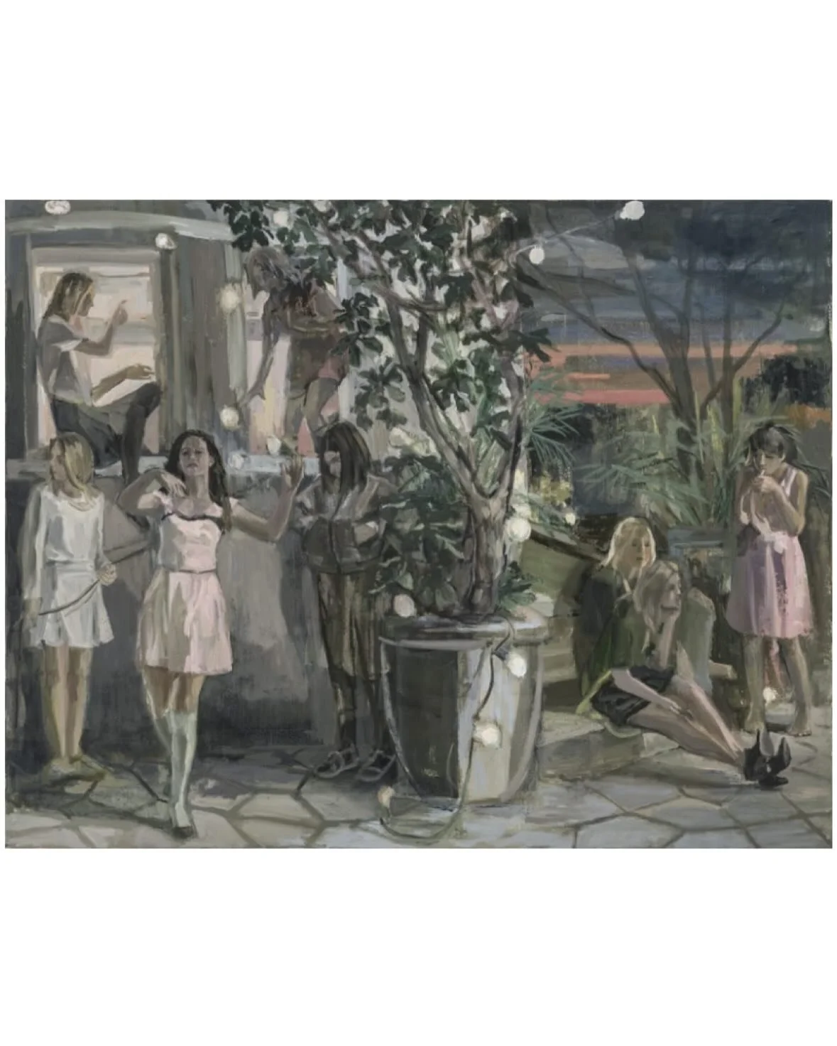 Vera Illiatova
Tatterdemalion Party, 2021
Oil on canvas
66 x 71 cm

Part of the permanent collection of AMOCA&nbsp;#amocawales

@vera_iliatova 

Vera Iliatova (b. 1975, St. Petersburg) is a Brooklyn-based painter whose work explores memory, identity 