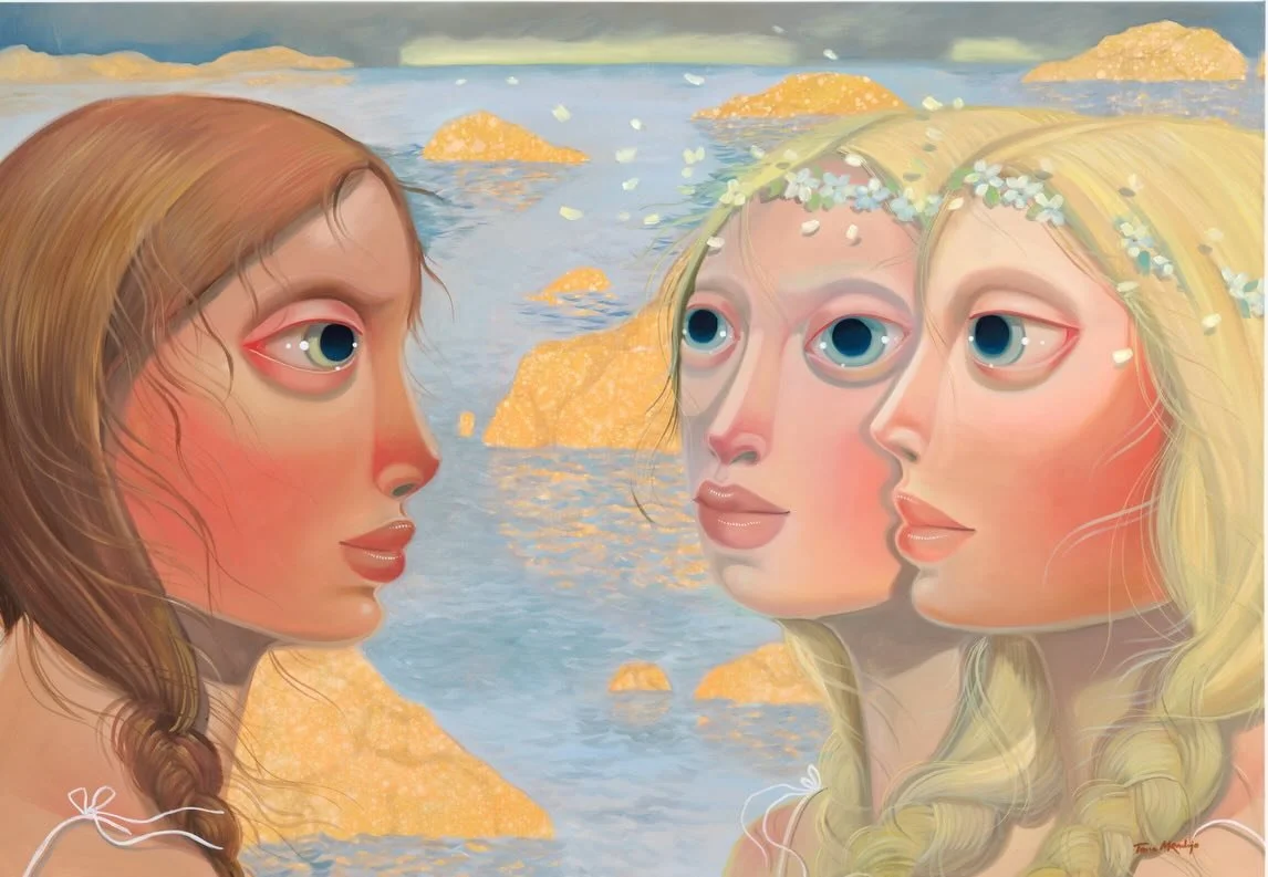 Tania Marmolejo
Midsummer Storm, 2023
Oil on linen
127 x 183 cm

Part of the permanent collection of AMOCA&nbsp;#amocawales 

@tanitam 

Tania Marmolejo Andersson (b. 1975, Santo Domingo, Dominican Republic) is a New York&ndash;based artist whose pra