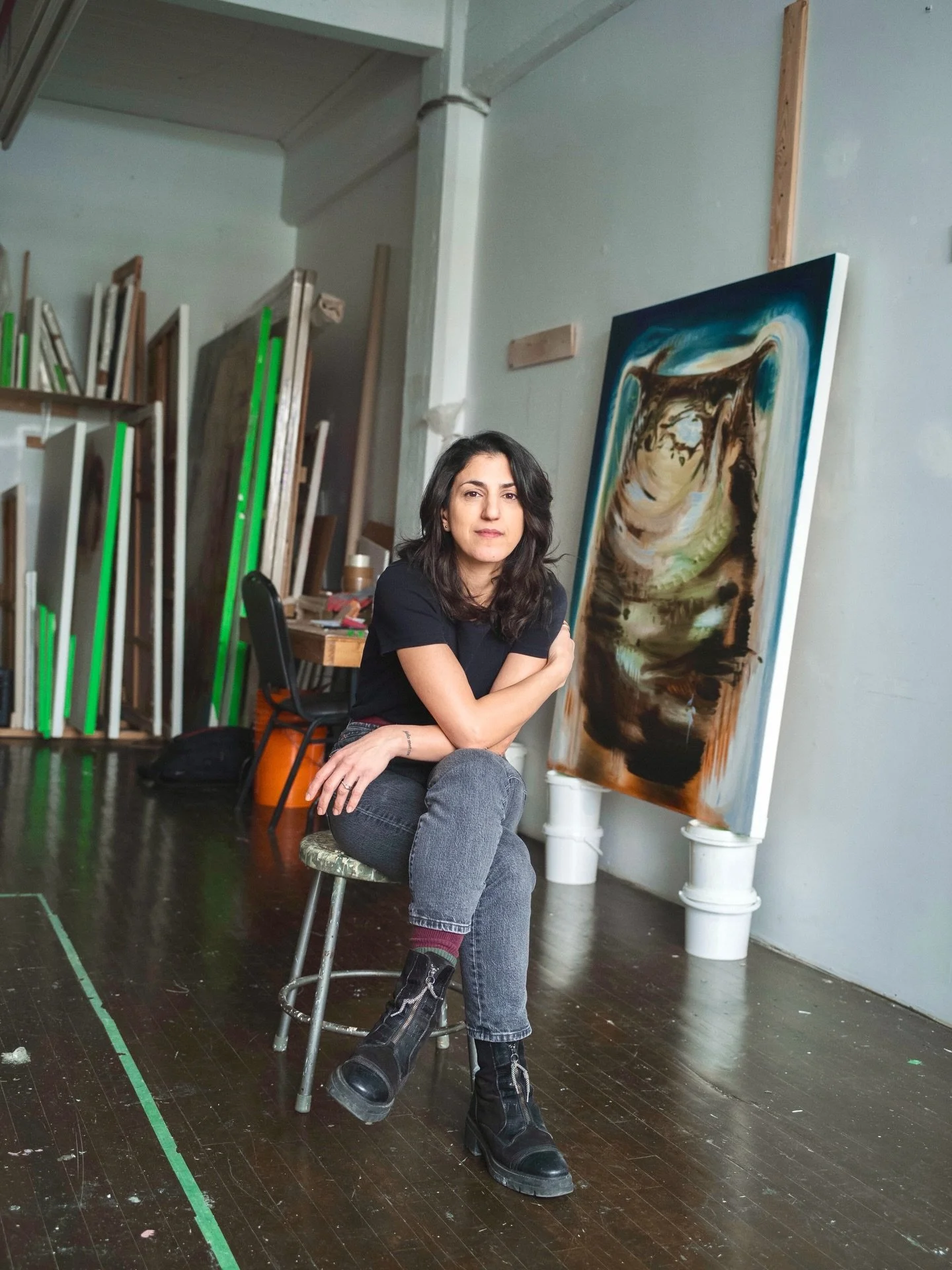 We met with Chantal Khoury to speak about her practice, her thinking around abstraction, and what lies ahead.

What does being an artist mean to you?
&ldquo;It&rsquo;s not about &lsquo;newness&rsquo; or &lsquo;novelty&rsquo;; it&rsquo;s about uncover