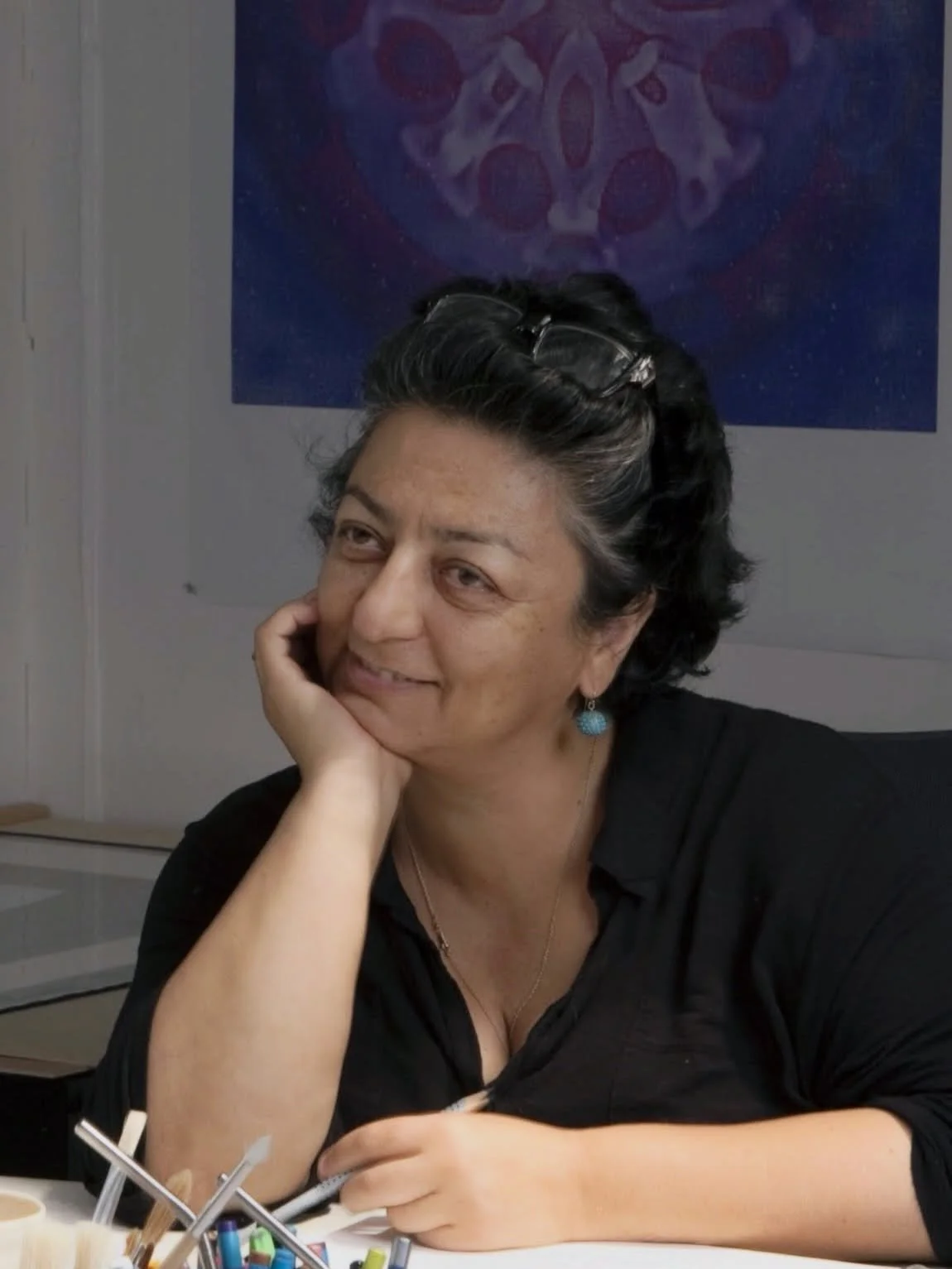 We met with Yassi Mazandi to speak about finding an artistic language outside traditional institutions, embracing uncertainty, and the ideas currently shaping her work.

&ldquo;I came to being an artist relatively late in life. I was forty when I ful