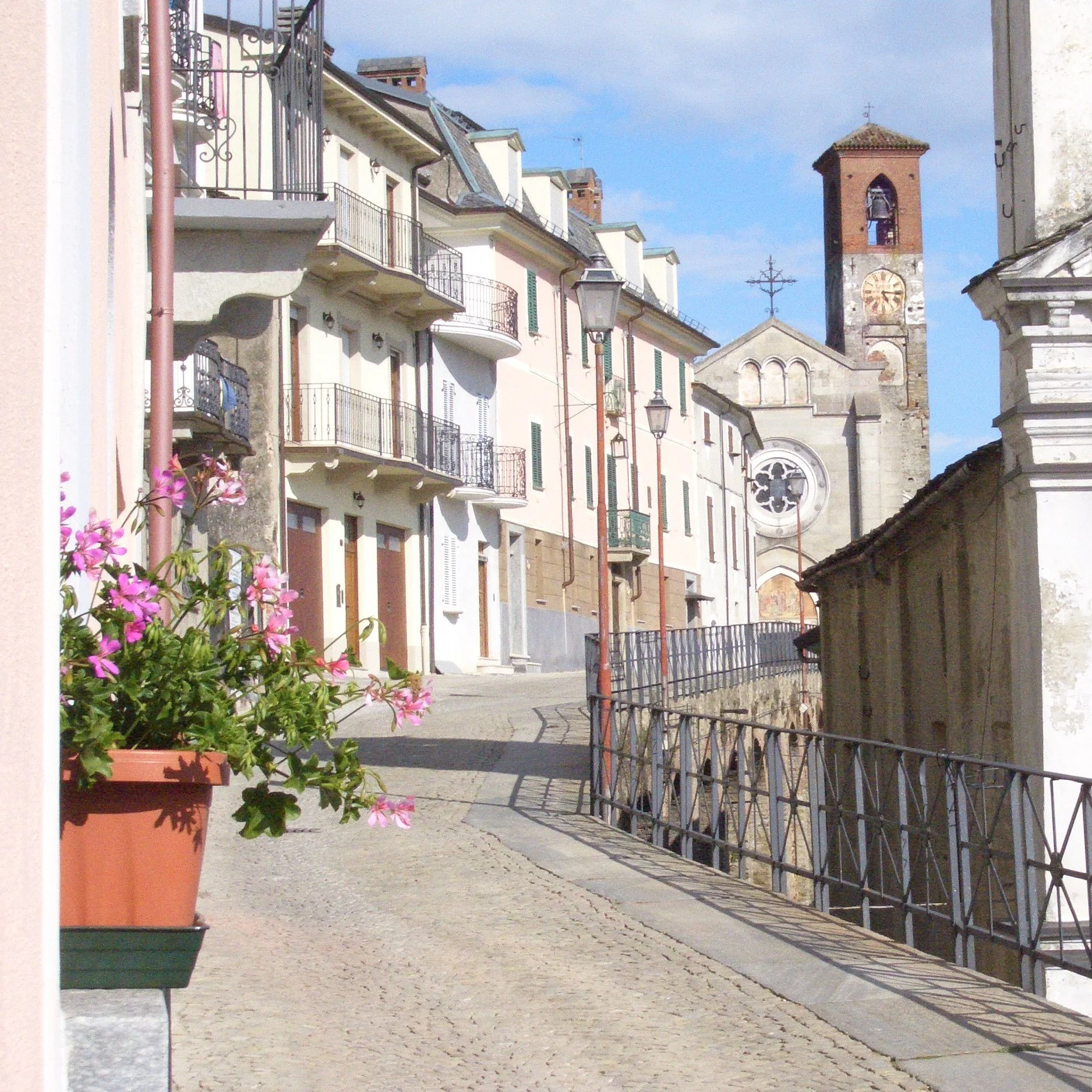 Straatje in Murazzano