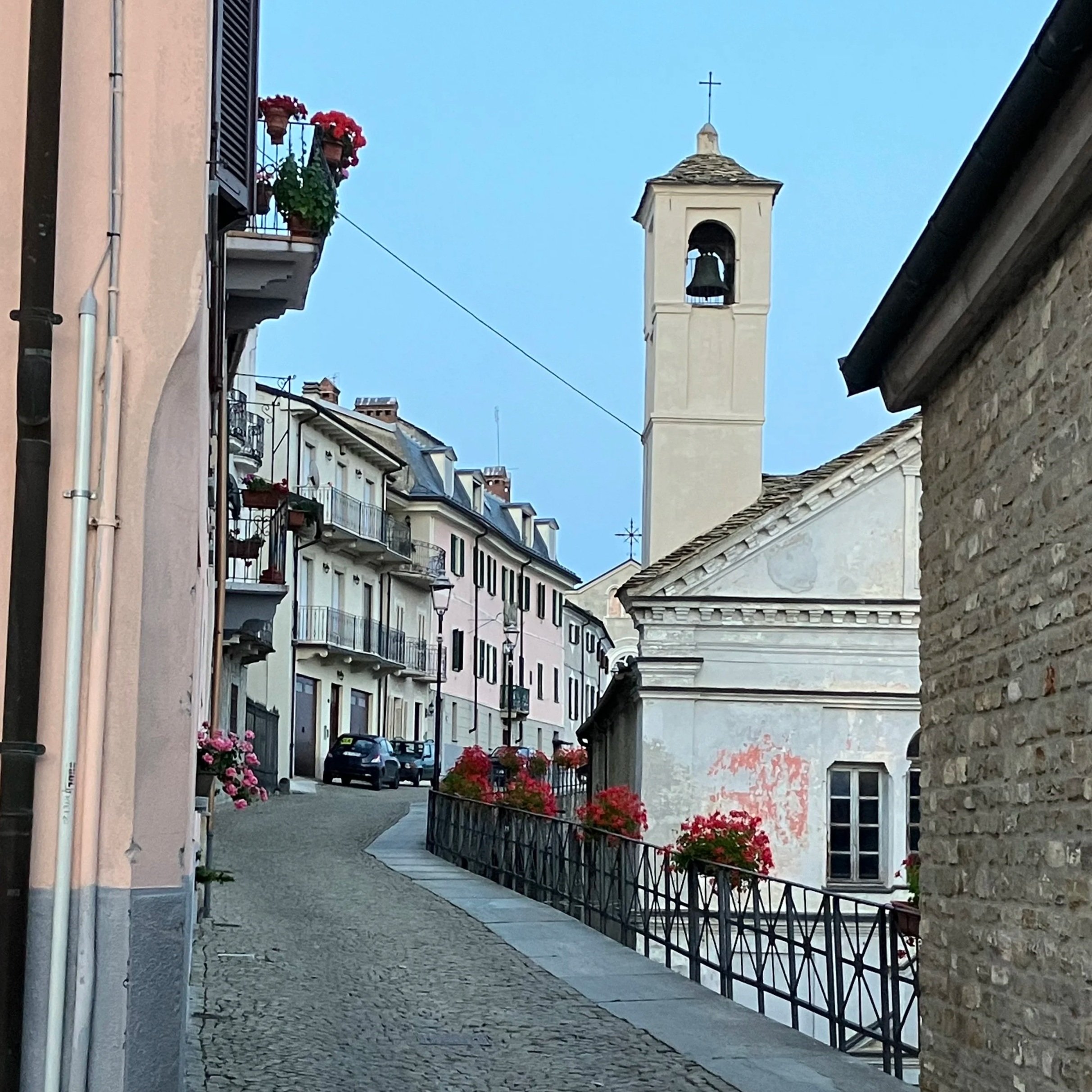 Mooi straatje in Murazzano