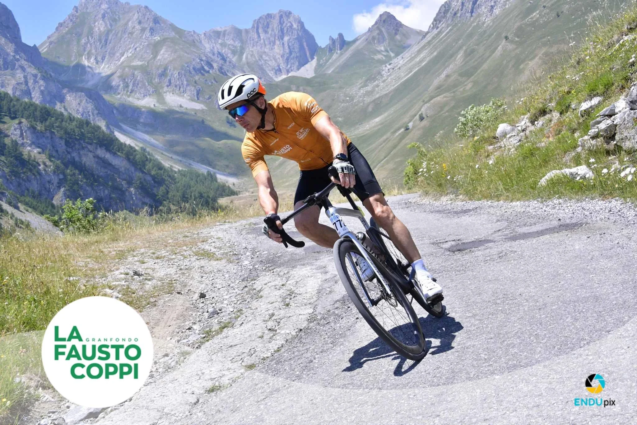 Harry tijdens de La Fausto Coppi, Cuneo