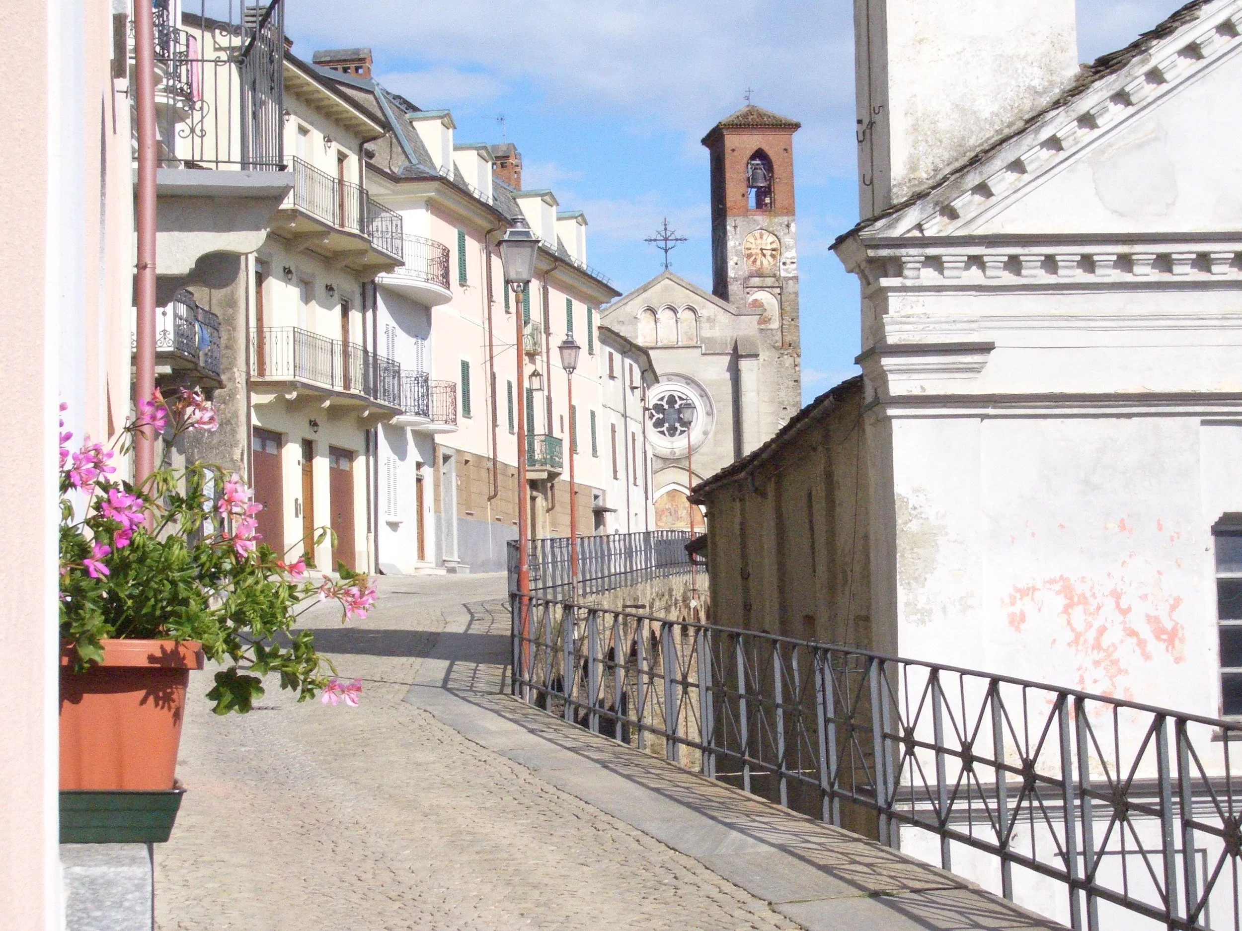 Straatje in Murazzano