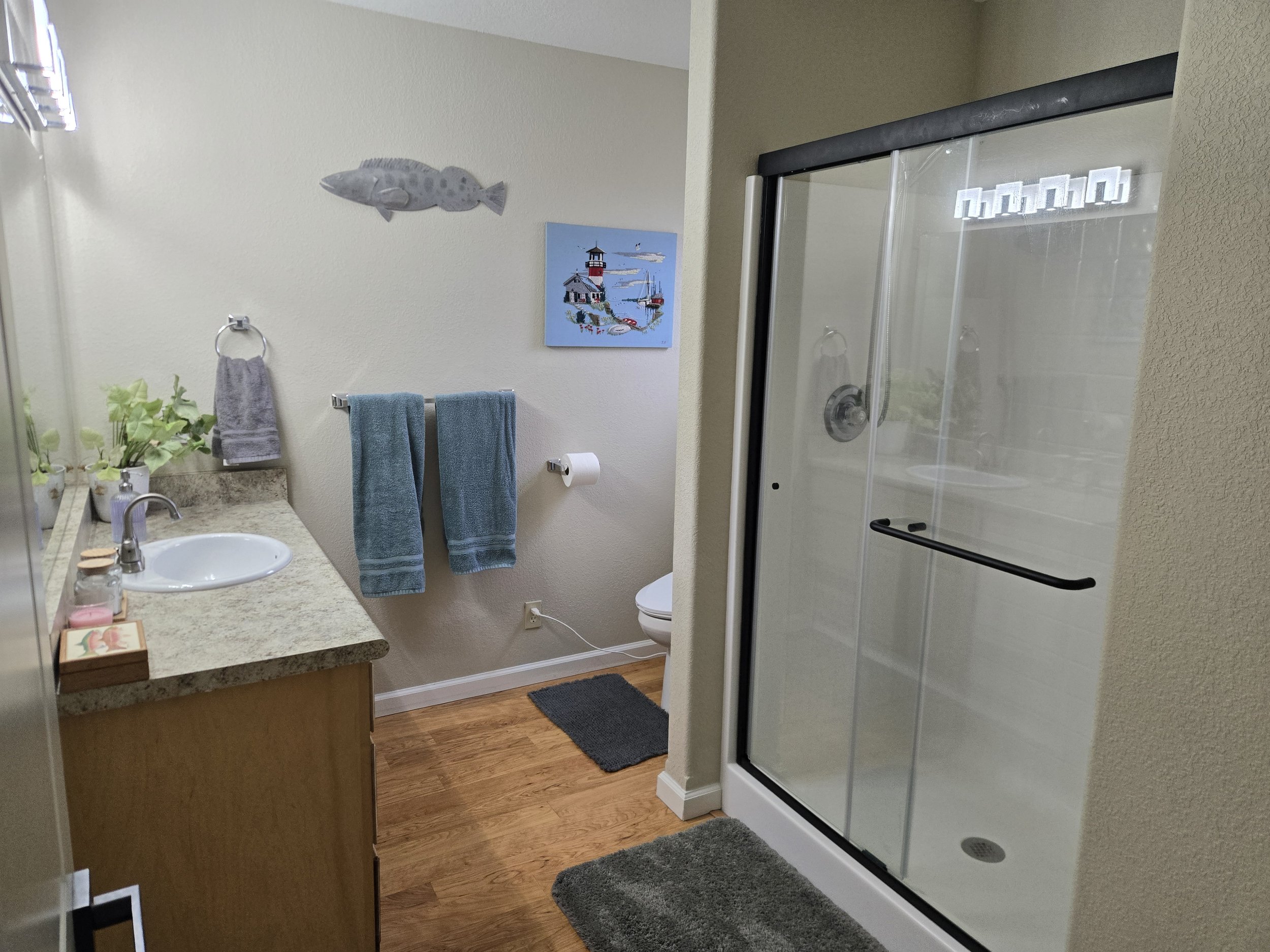 Full bathroom with bidet