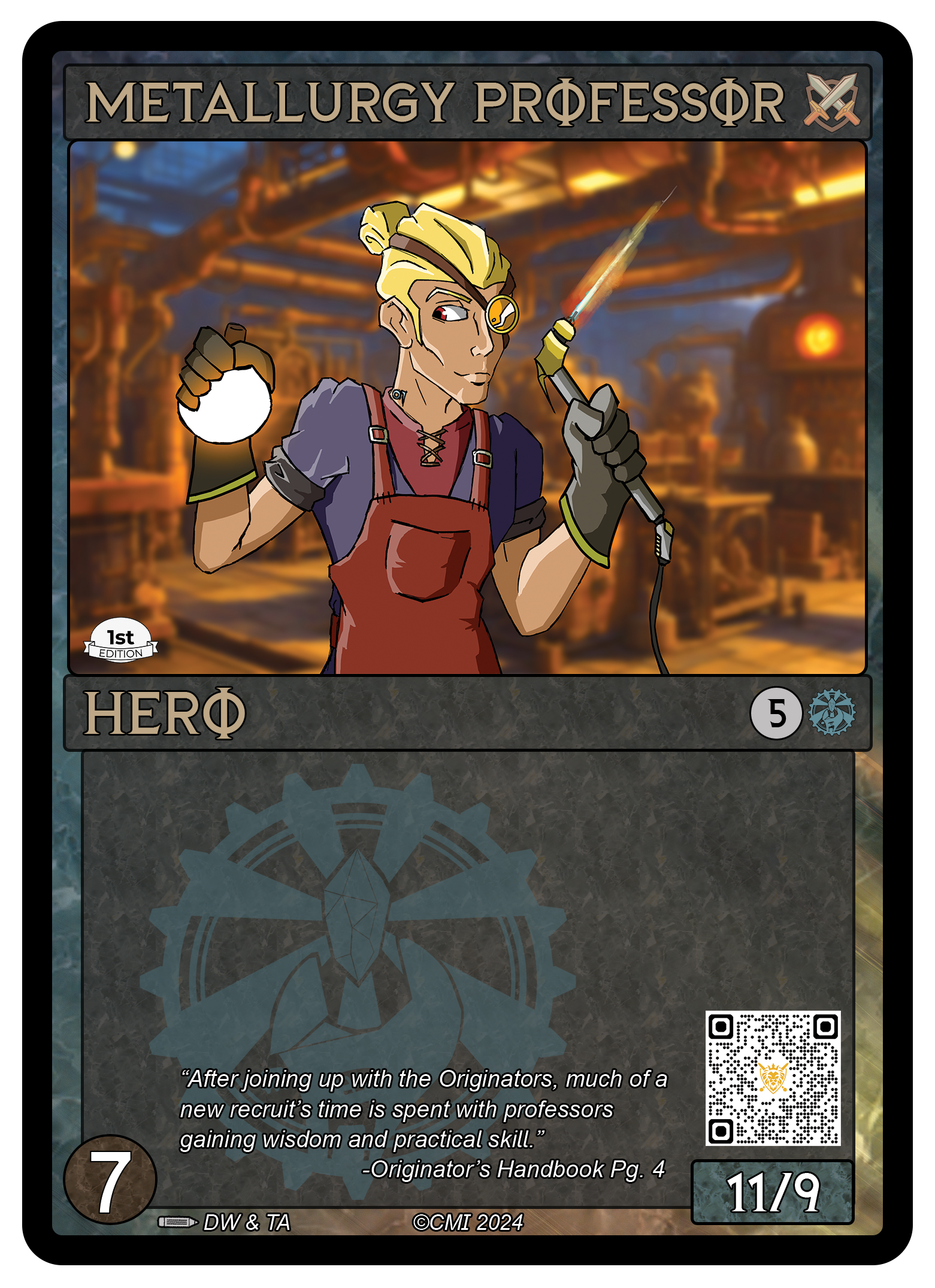 Metallurgy Professor