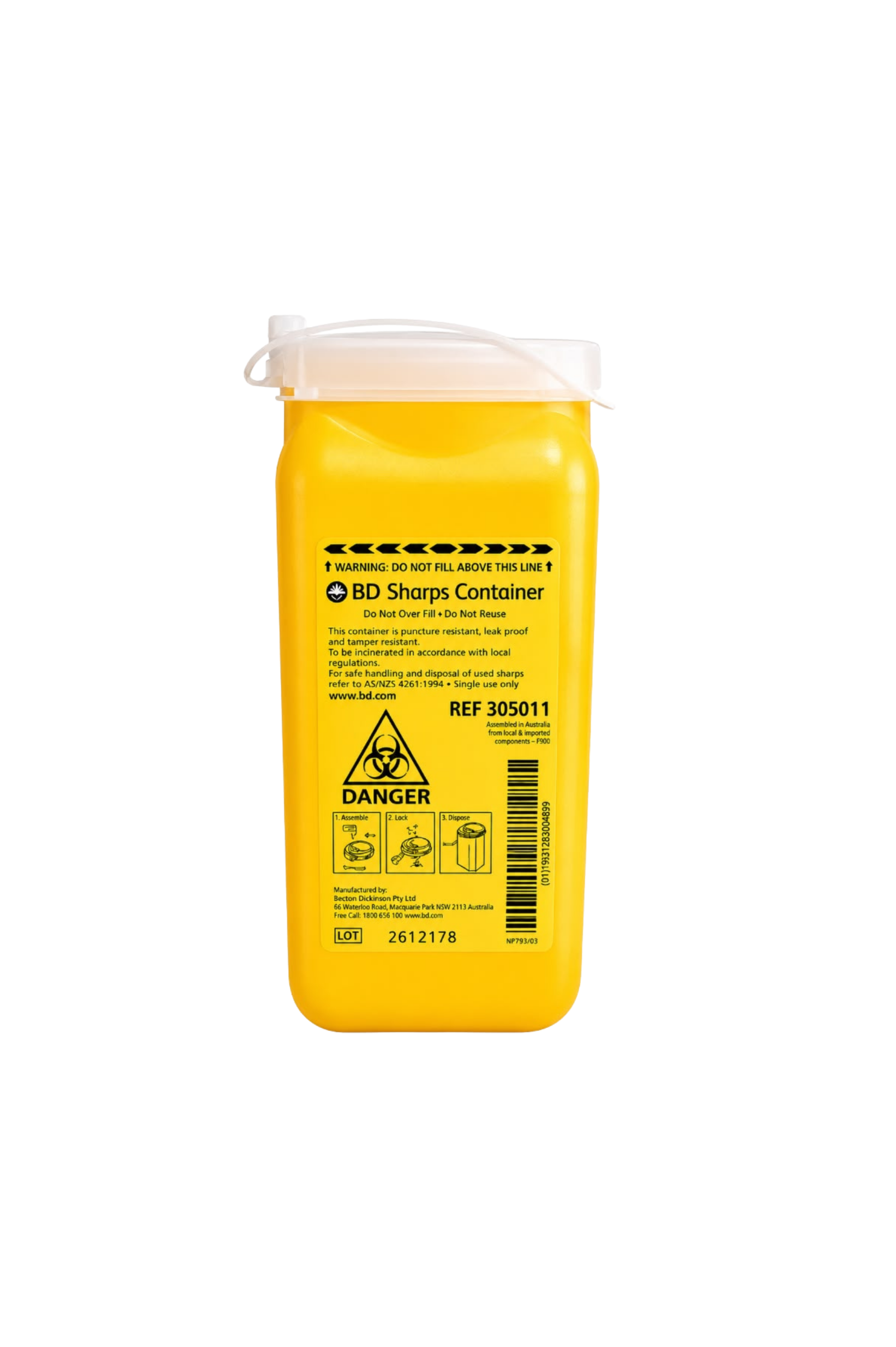 Sharps Container 1.4L