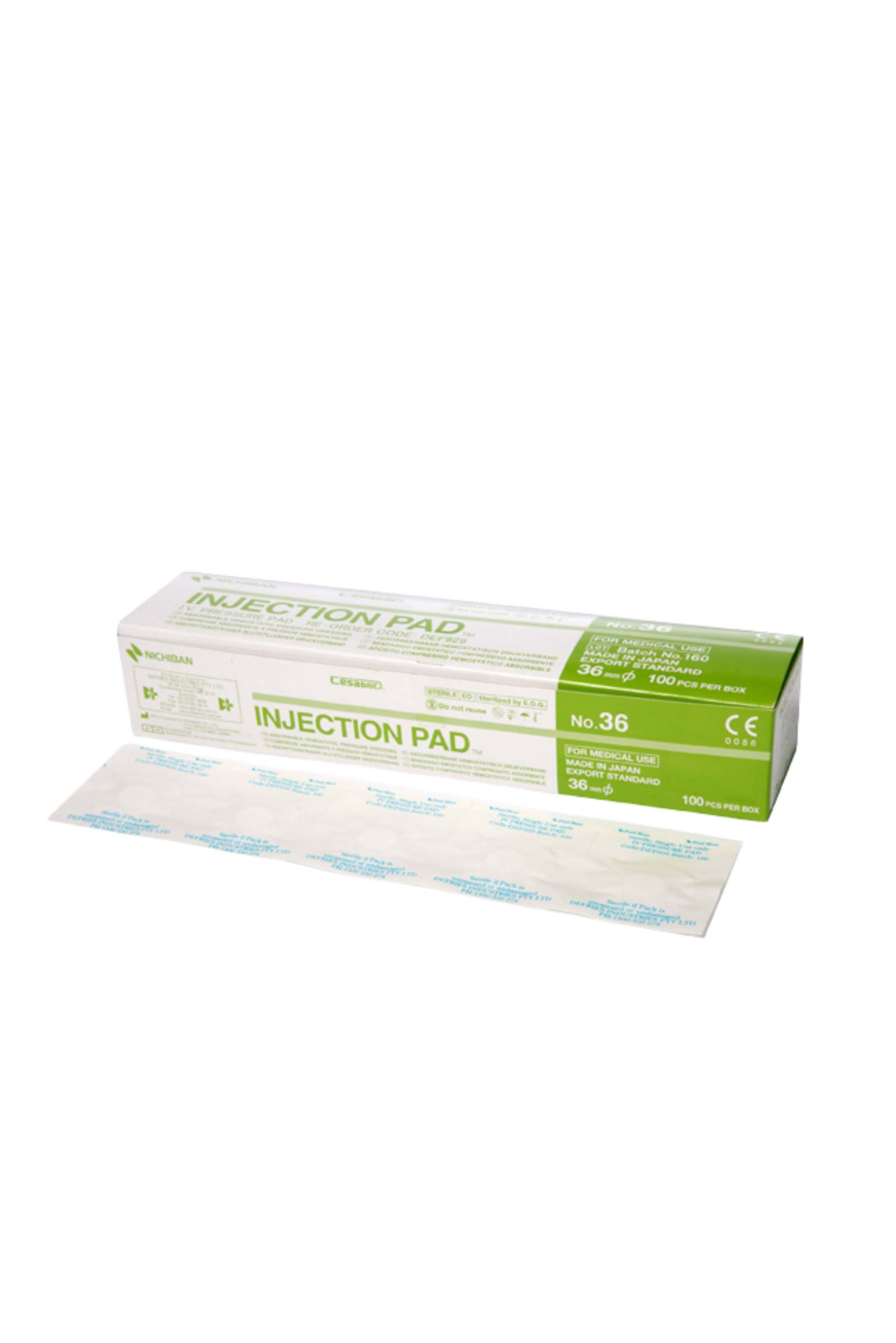 Derifries Injection Pads (100)