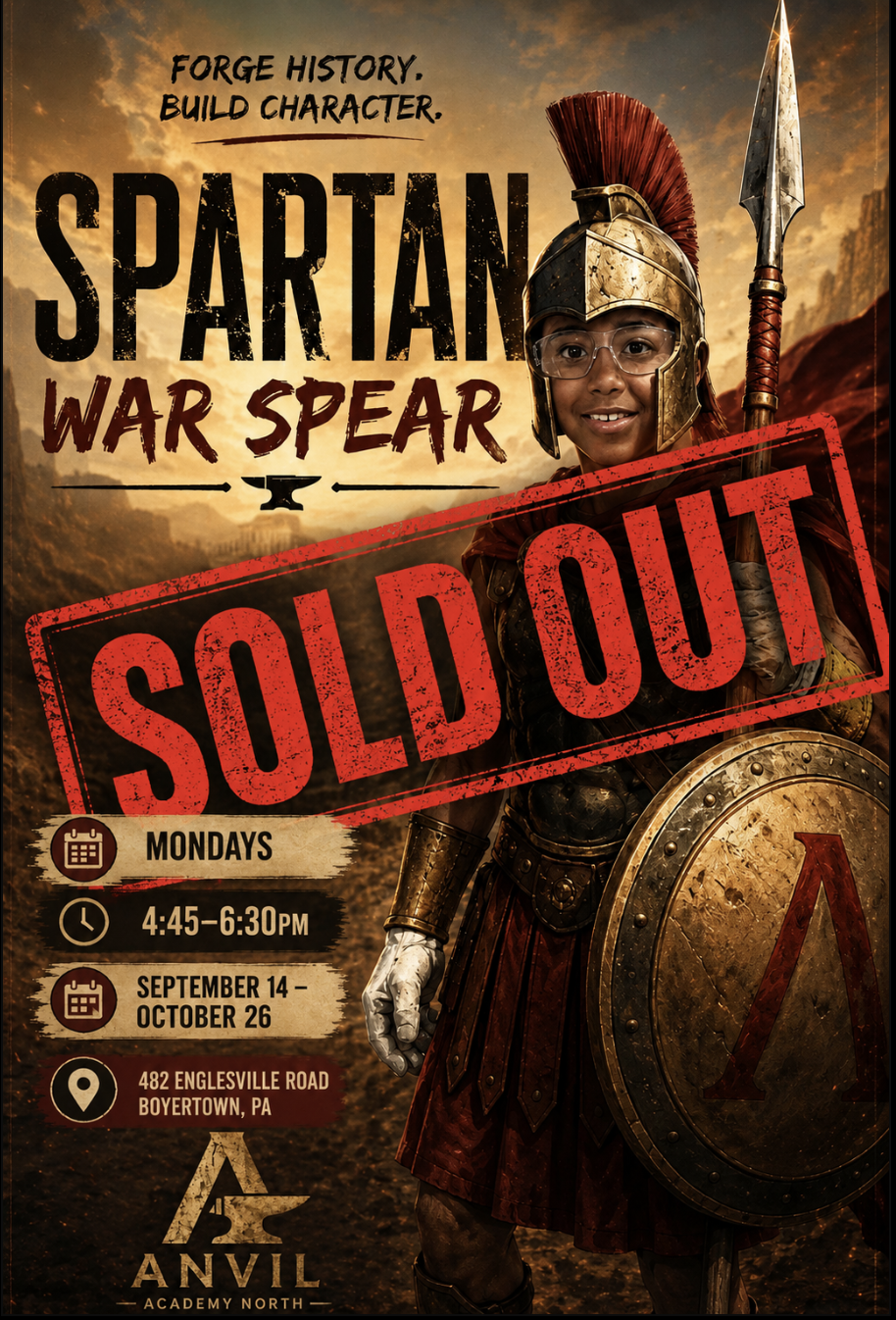 Spartan War Spear: Monday Afternoon