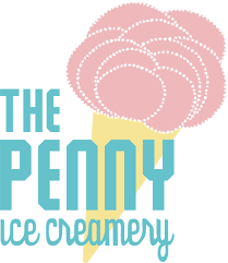 Penny Ice creamery ice cream cone 