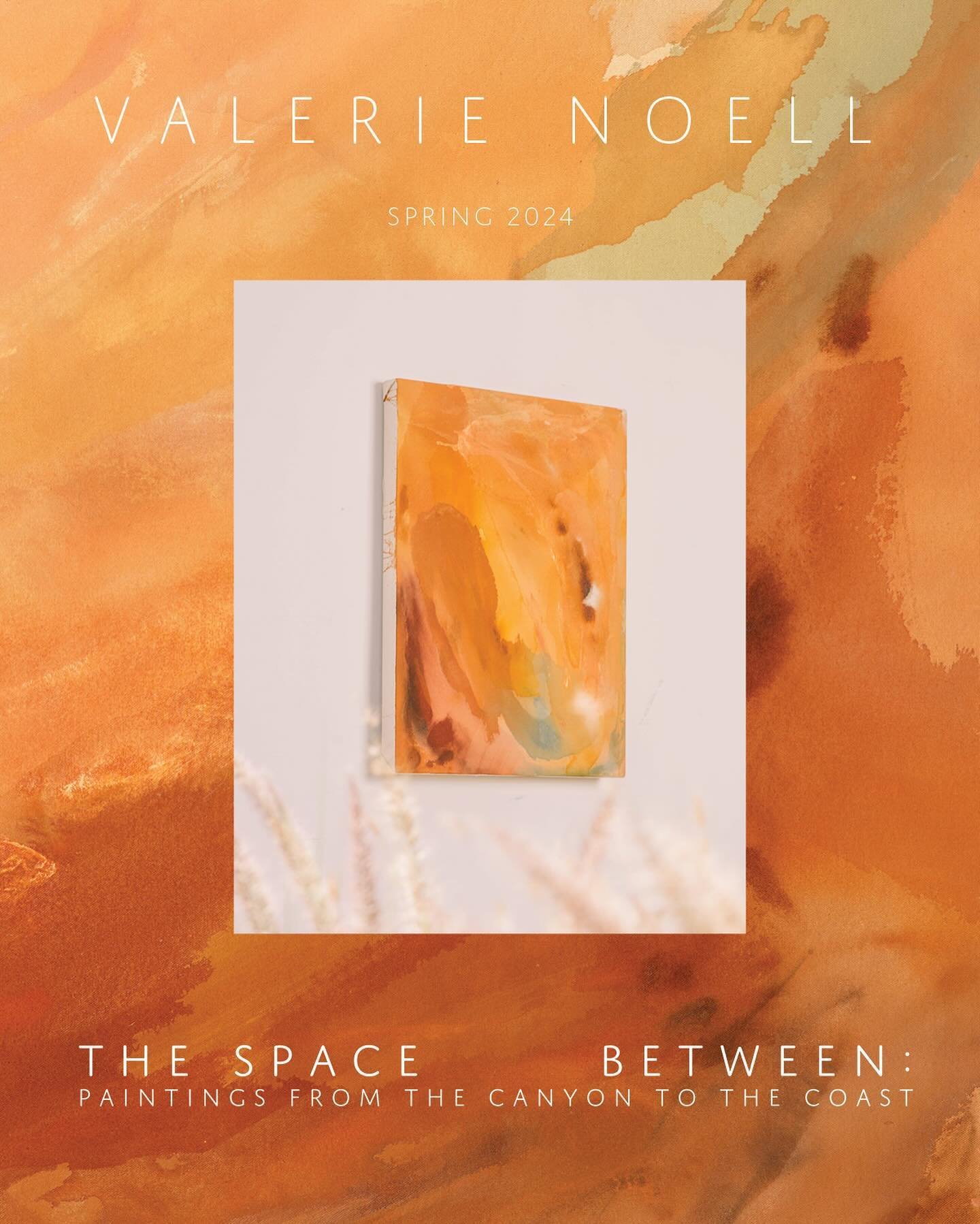 The Space Between: Paintings from the Canyons to the Coast is a collection of works inspired by the in between places and moments in time, when you are not quite yet where you are going. The hidden spots between the city lights and canyons, where you