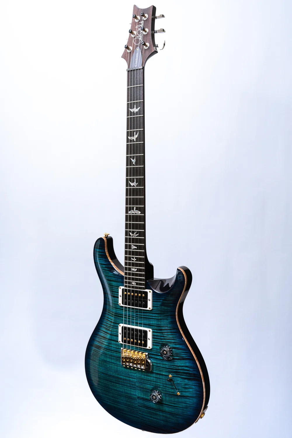 PRS Custom 24 10-Top in Cobalt Smokeburst — Lidgett Music
