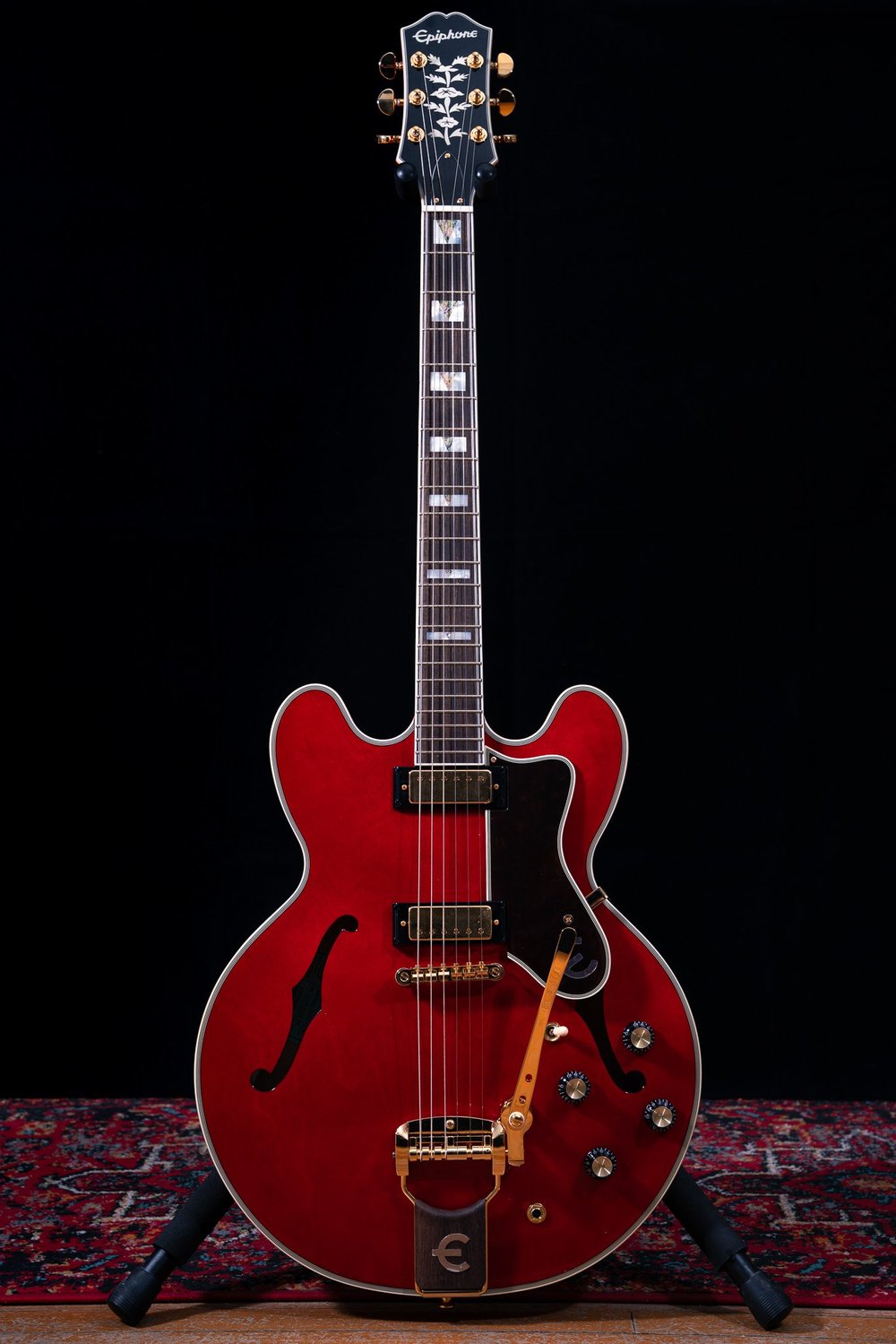 Epiphone 150th Anniversary Sheraton in Cherry — Lidgett Music