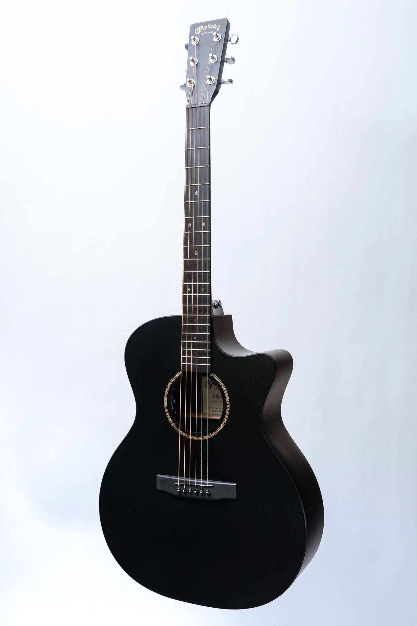 Martin GPC-X1E Black — Lidgett Music