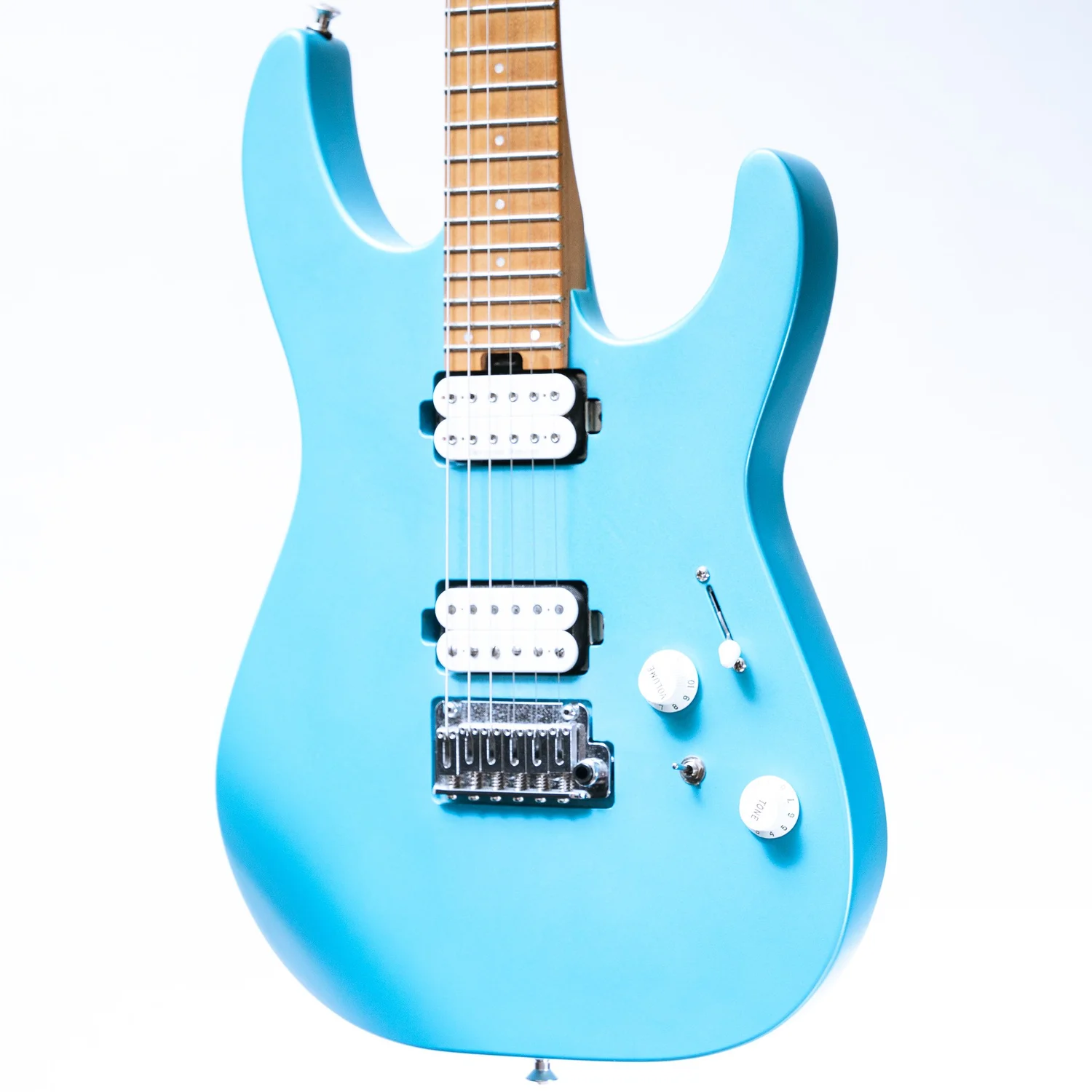 Charvel Pro-Mod DK24 in Matte Blue Frost, Pre-Owned — Lidgett Music