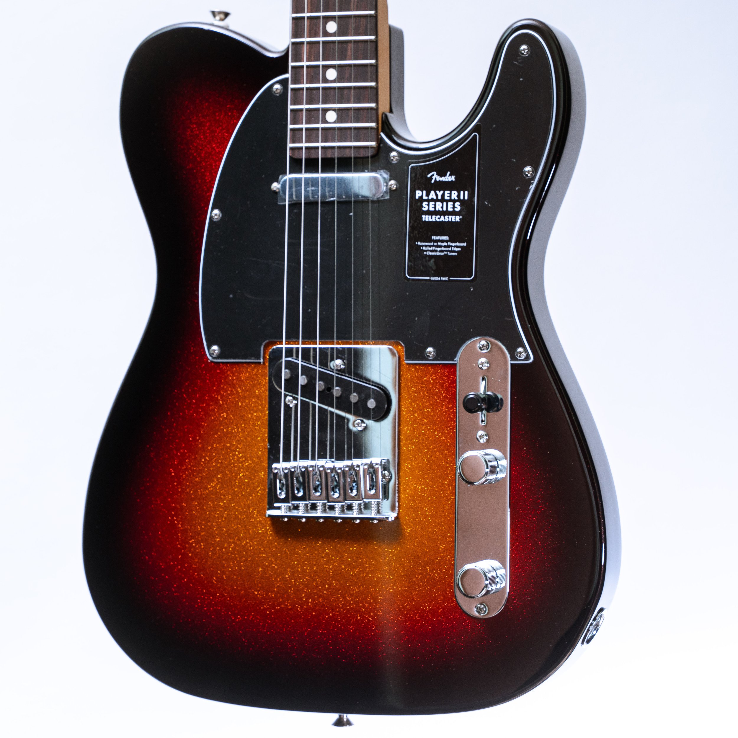 Fender LTD Player II Telecaster in Sparkle 3-Color Sunburst