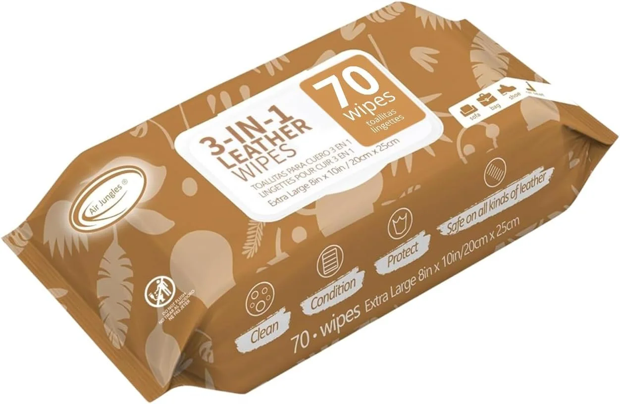 Leather Cleaner Wipes