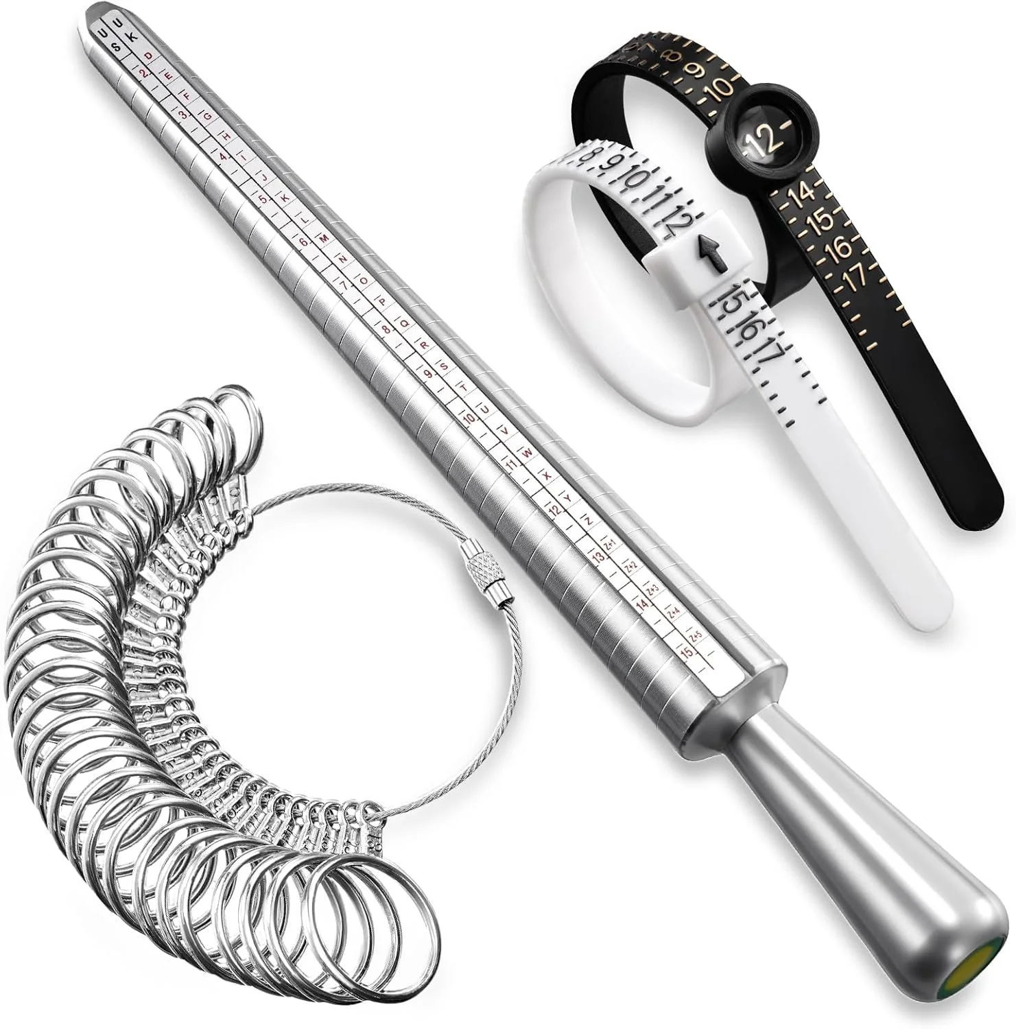 Ring Sizer Measuring Tool Set